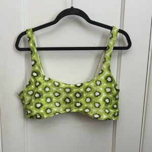 Aerie XXL Scoop neck Kiwi Bikini Top